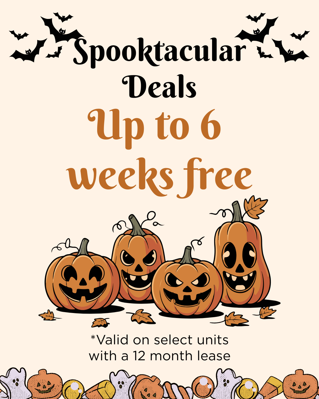 A promotional image for The Boulevard offering 2 weeks to 1 month free for apartment homes.